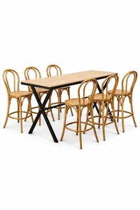 שולחן בר חשוף - דגם יוגב