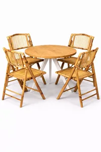 שולחן קפה טוסקני רגל לבנה טופ עץ